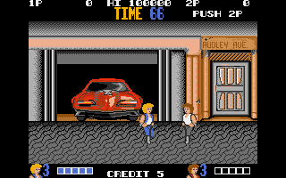 Double Dragon screenshot 4 for Atari ST